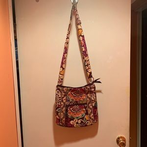 Vera Bradley Plum Crazy crossbody bag